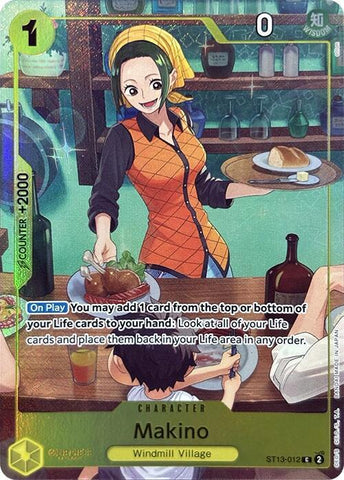 Makino [Premium Card Collection -Best Selection Vol. 3-] [Foil] (One Piece Promotion Cards)(ST13-012)(C)