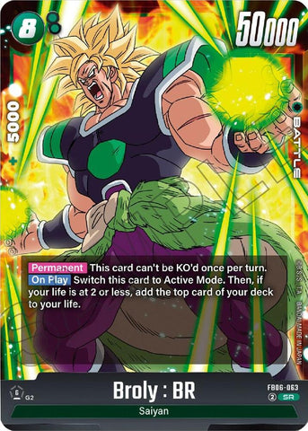 Broly : BR [063] [Foil] (FB06-063)(SR)