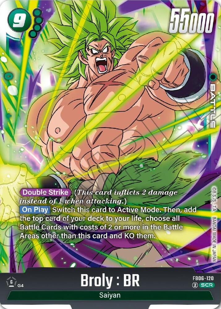 Broly : BR [120] [Foil] (FB06-120)(SCR)