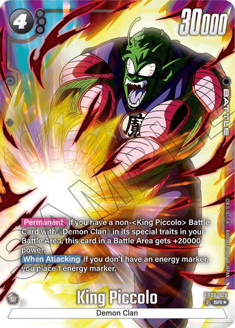 King Piccolo [109] [Alternate Art] [Foil] (FB06-109)(SR)