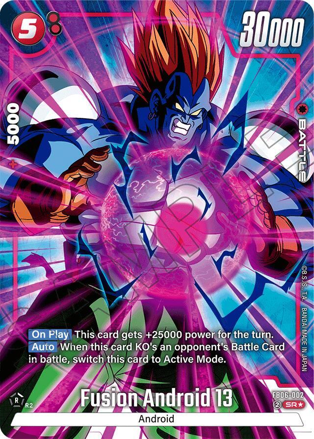 Fusion Android 13 [002] [Alternate Art] [Foil] (FB06-002)(SR)