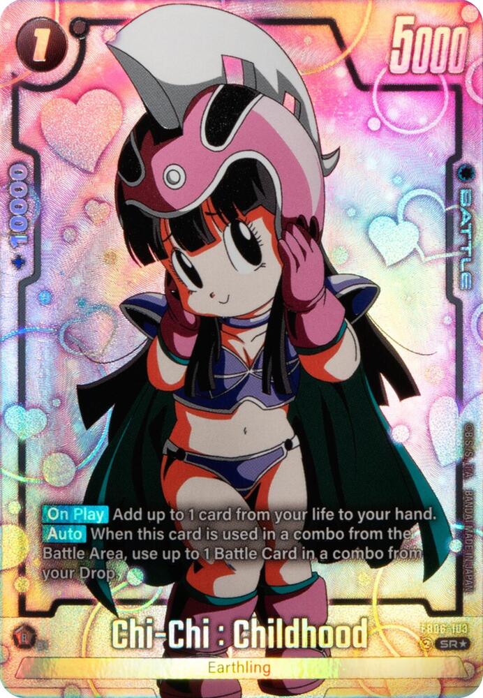 Chi-Chi : Childhood [103] [Alternate Art] [Foil] (FB06-103)(SR)