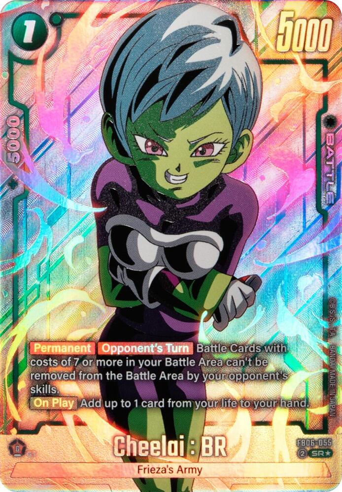 Cheelai : BR [055] [Alternate Art] [Foil] (FB06-055)(SR)