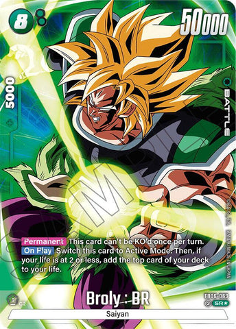 Broly : BR [063] [Alternate Art] [Foil] (FB06-063)(SR)