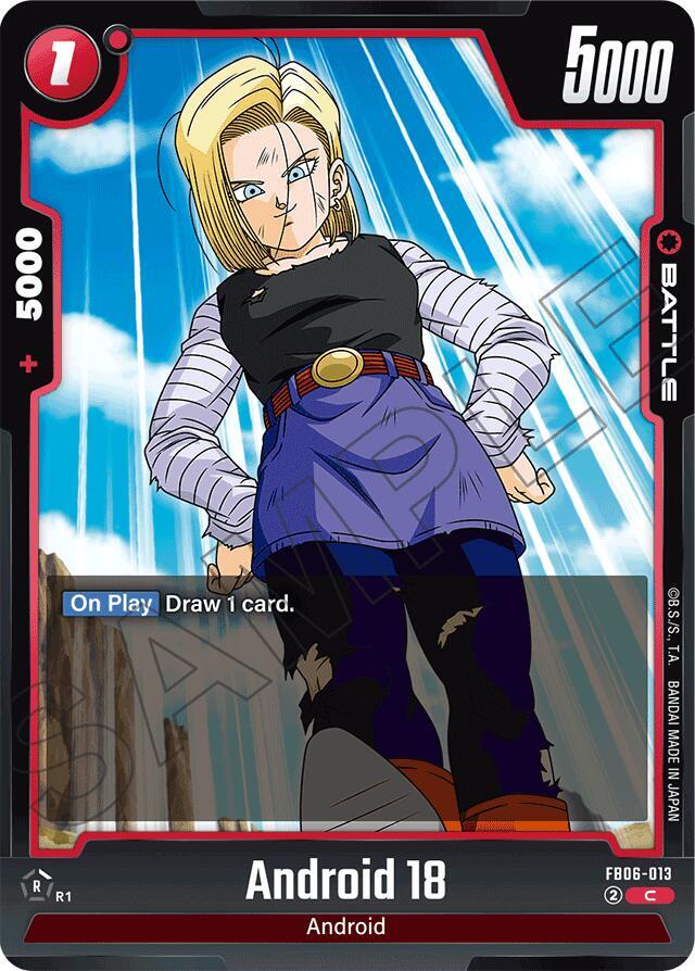 Android 18 [013] (FB06-013)(C)