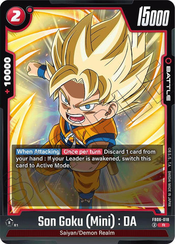 Son Goku (Mini) : DA - FB06-018 [Foil] (FB06-018)(R)