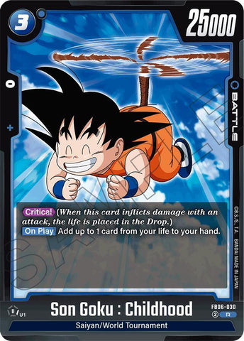 Son Goku : Childhood [Foil] (FB06-030)(R)