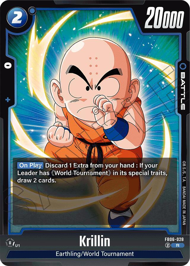 Krillin [028] [Foil] (FB06-028)(R)
