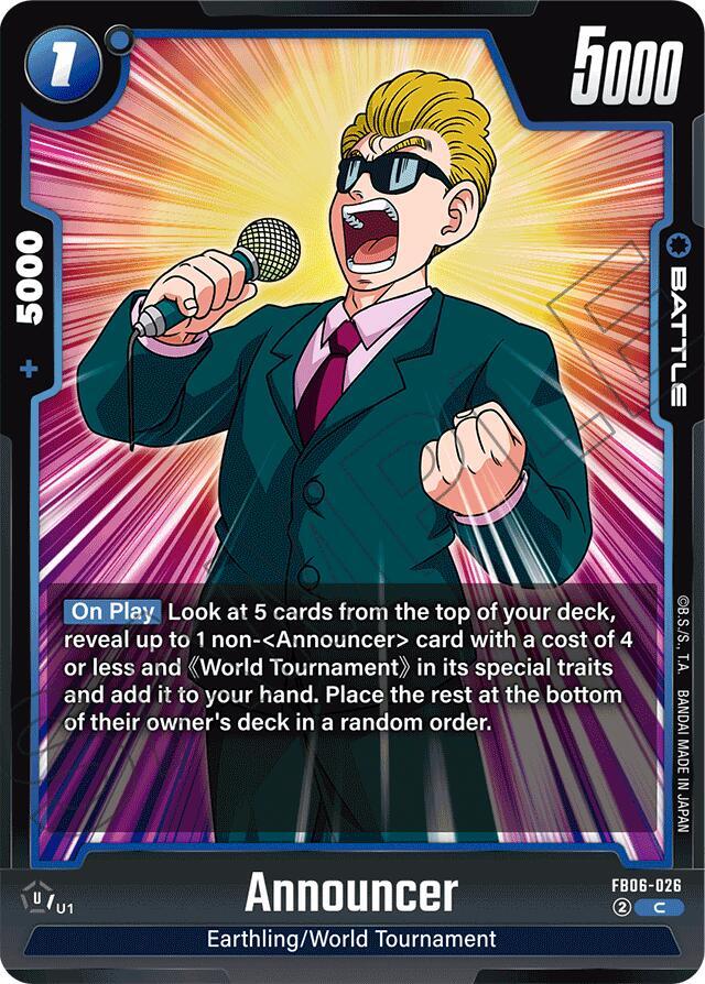 Announcer (FB06-026)(C)