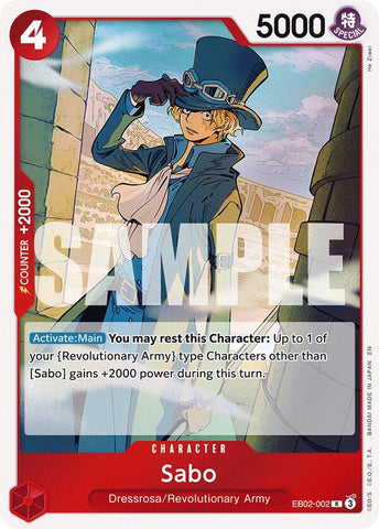 Sabo - Foil (Extra Booster: Anime 25th Collection)(EB02-002)(R)