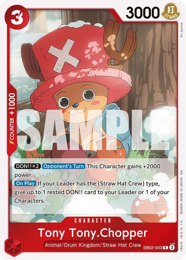 Tony Tony.Chopper - Foil (Extra Booster: Anime 25th Collection)(EB02-003)(R)