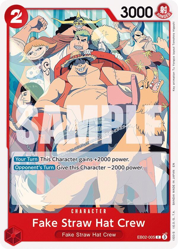 Fake Straw Hat Crew (Extra Booster: Anime 25th Collection)(EB02-005)(C)