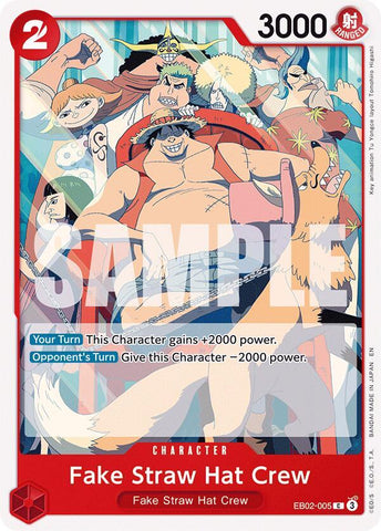 Fake Straw Hat Crew (Extra Booster: Anime 25th Collection)(EB02-005)(C)