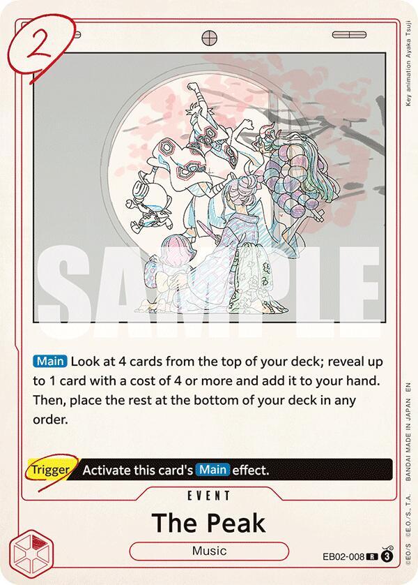 The Peak - Foil (Extra Booster: Anime 25th Collection)(EB02-008)(R)