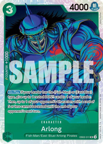 Arlong - Foil (Extra Booster: Anime 25th Collection)(EB02-011)(SR)