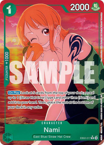 Nami (Alternate Art) - Foil (Extra Booster: Anime 25th Collection)(EB02-017)(R)