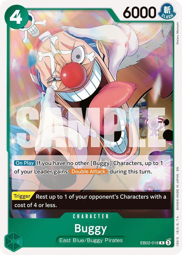 Buggy - Foil (Extra Booster: Anime 25th Collection)(EB02-018)(R)