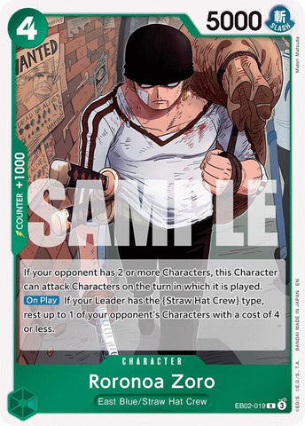 Roronoa Zoro - Foil (Extra Booster: Anime 25th Collection)(EB02-019)(R)