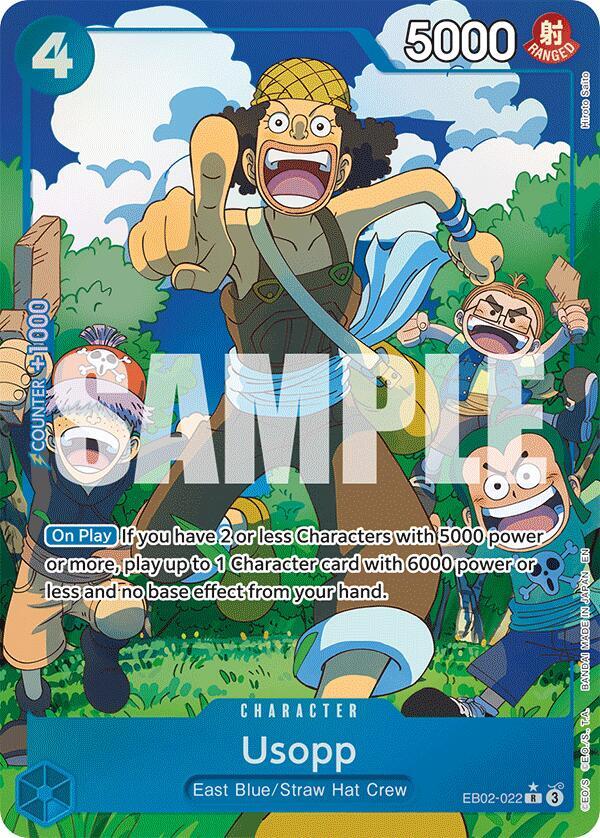 Usopp (Alternate Art) - Foil (Extra Booster: Anime 25th Collection)(EB02-022)(R)