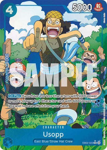 Usopp (Alternate Art) - Foil (Extra Booster: Anime 25th Collection)(EB02-022)(R)