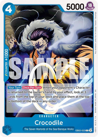 Crocodile (Extra Booster: Anime 25th Collection)(EB02-023)(C)