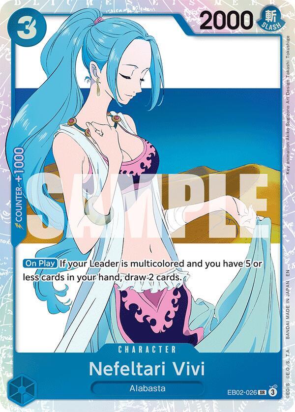 Nefeltari Vivi - Foil (Extra Booster: Anime 25th Collection)(EB02-026)(SR)