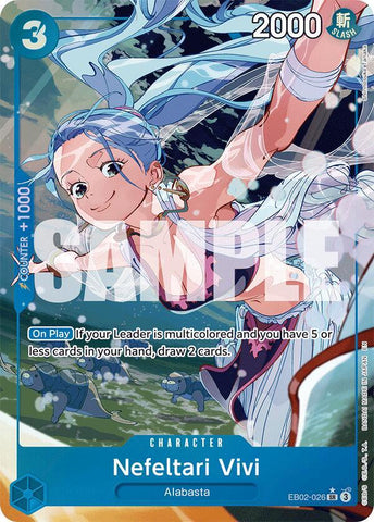 Nefeltari Vivi (Alternate Art) - Foil (Extra Booster: Anime 25th Collection)(EB02-026)(SR)