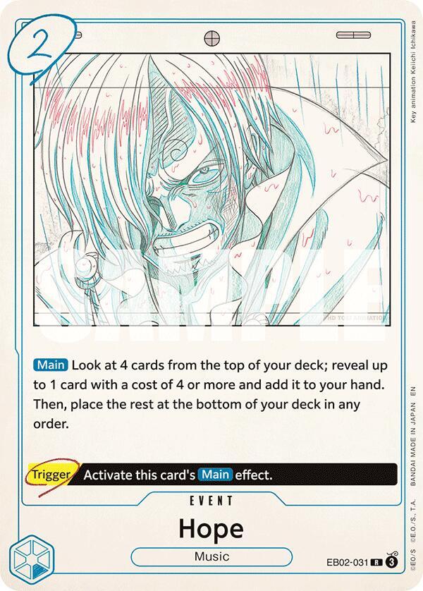 Hope - Foil (Extra Booster: Anime 25th Collection)(EB02-031)(R)