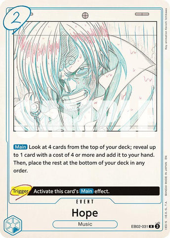 Hope - Foil (Extra Booster: Anime 25th Collection)(EB02-031)(R)