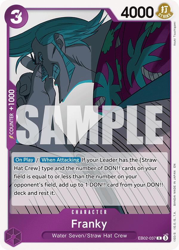 Franky - Foil (Extra Booster: Anime 25th Collection)(EB02-037)(R)