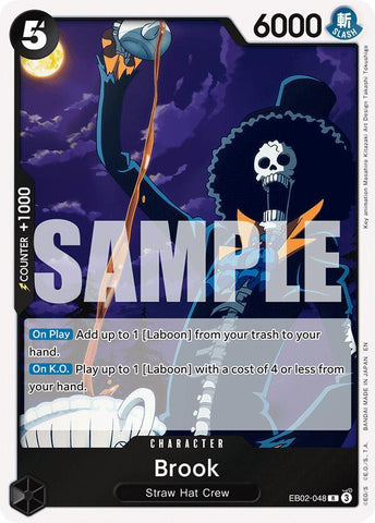 Brook - Foil (Extra Booster: Anime 25th Collection)(EB02-048)(R)