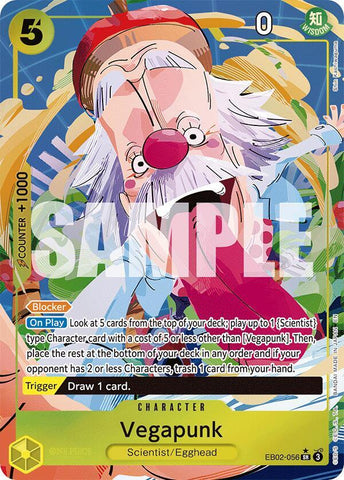 Vegapunk (Alternate Art) - Foil (Extra Booster: Anime 25th Collection)(EB02-056)(SR)