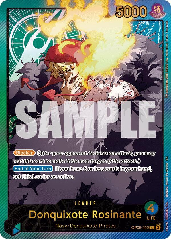 Donquixote Rosinante (SP) - Foil (Extra Booster: Anime 25th Collection)(OP05-022)(L)