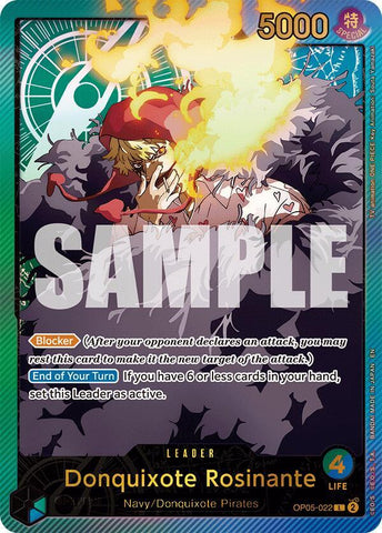Donquixote Rosinante (SP) - Foil (Extra Booster: Anime 25th Collection)(OP05-022)(L)