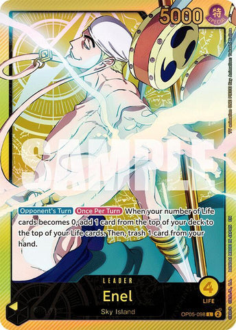 Enel (SP) - Foil (Extra Booster: Anime 25th Collection)(OP05-098)(L)