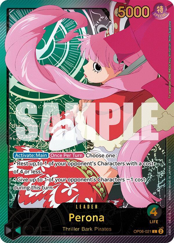 Perona (SP) - Foil (Extra Booster: Anime 25th Collection)(OP06-021)(L)