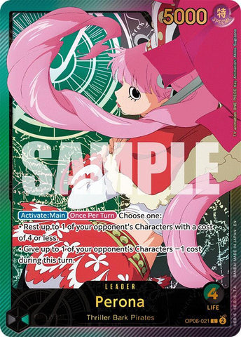 Perona (SP) - Foil (Extra Booster: Anime 25th Collection)(OP06-021)(L)