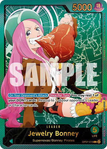 Jewelry Bonney (SP) - Foil (Extra Booster: Anime 25th Collection)(OP07-019)(L)