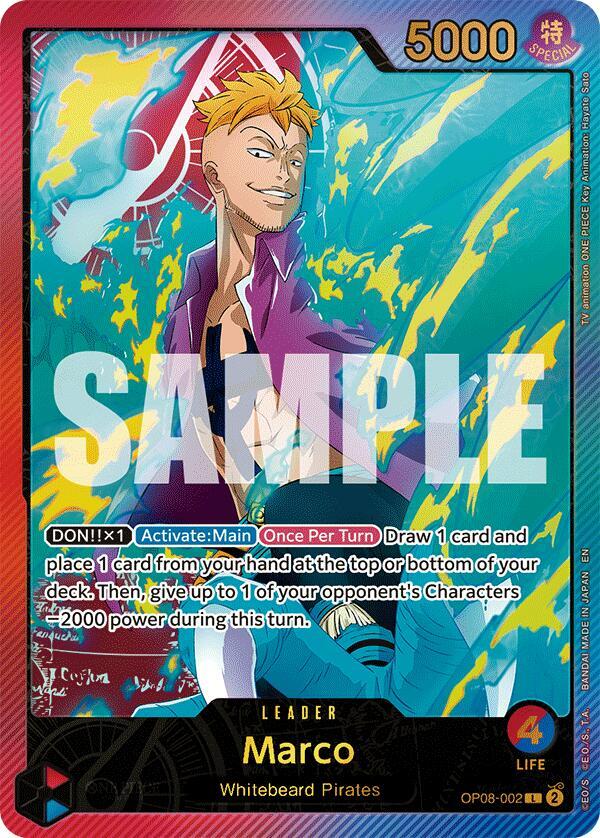 Marco (SP) - Foil (Extra Booster: Anime 25th Collection)(OP08-002)(L)