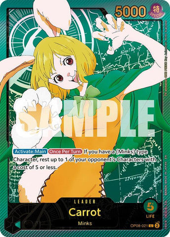 Carrot (SP) - Foil (Extra Booster: Anime 25th Collection)(OP08-021)(L)
