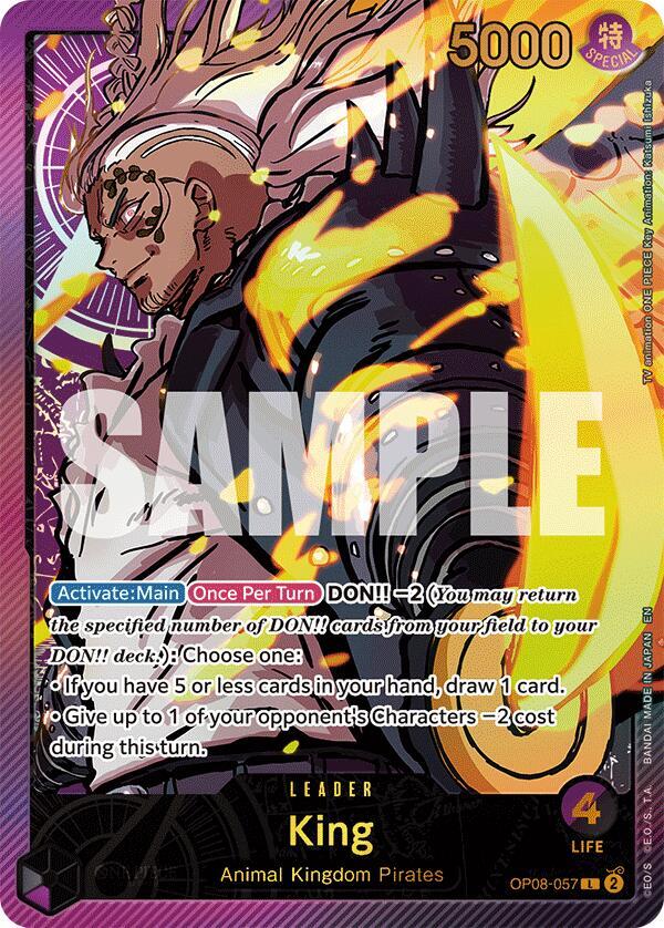 King (SP) (Extra Booster: Anime 25th Collection)(OP08-057)(L)
