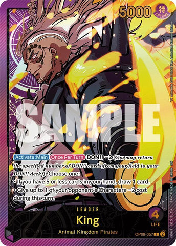 King (SP) (Extra Booster: Anime 25th Collection)(OP08-057)(L)