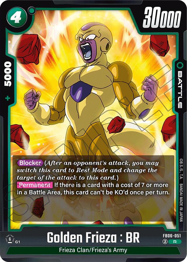 Golden Frieza : BR [Foil] (FB06-051)(R)