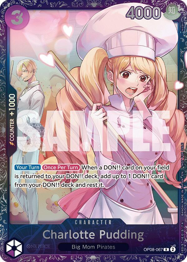 Charlotte Pudding [Treasure Cup 2025] [Foil] (One Piece Promotion Cards)(OP08-067)(R)