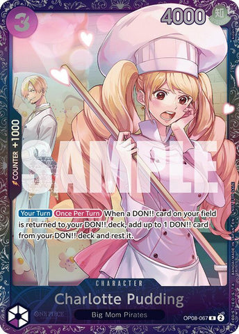 Charlotte Pudding [Treasure Cup 2025] [Foil] (One Piece Promotion Cards)(OP08-067)(R)