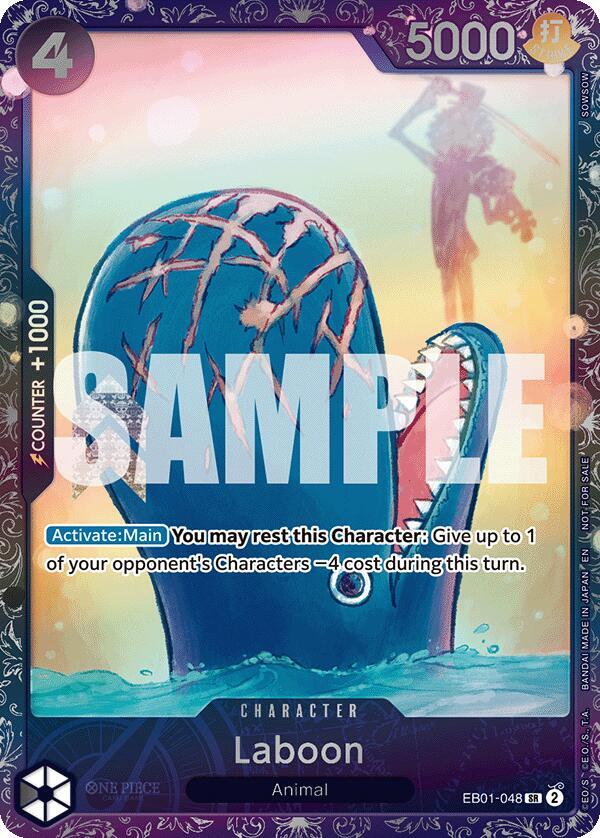 Laboon [Treasure Cup 2025] [Foil] (One Piece Promotion Cards)(EB01-048)(SR)