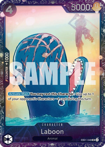 Laboon [Treasure Cup 2025] [Foil] (One Piece Promotion Cards)(EB01-048)(SR)