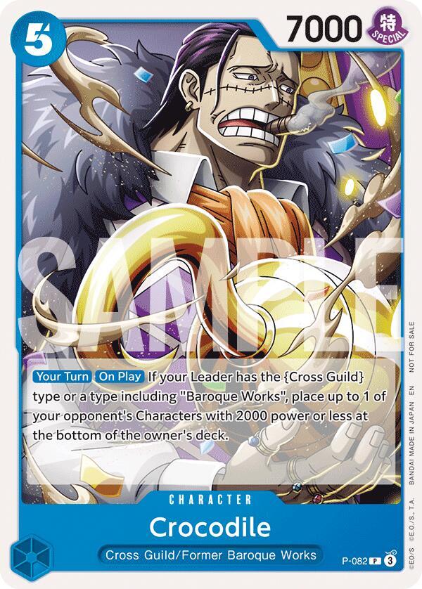 Crocodile [Store 2-on-2 Battle 2025] (One Piece Promotion Cards)(P-082)(PR)