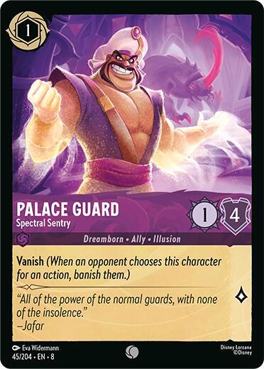 Palace Guard - Spectral Sentry - Cold Foil (Reign of Jafar)(8-045/204)(C)