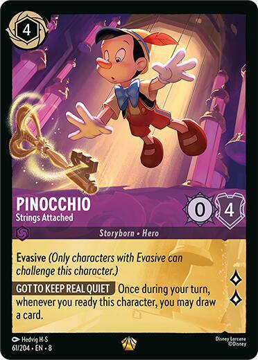 Pinocchio - Strings Attached (Reign of Jafar)(8-061/204)(L)